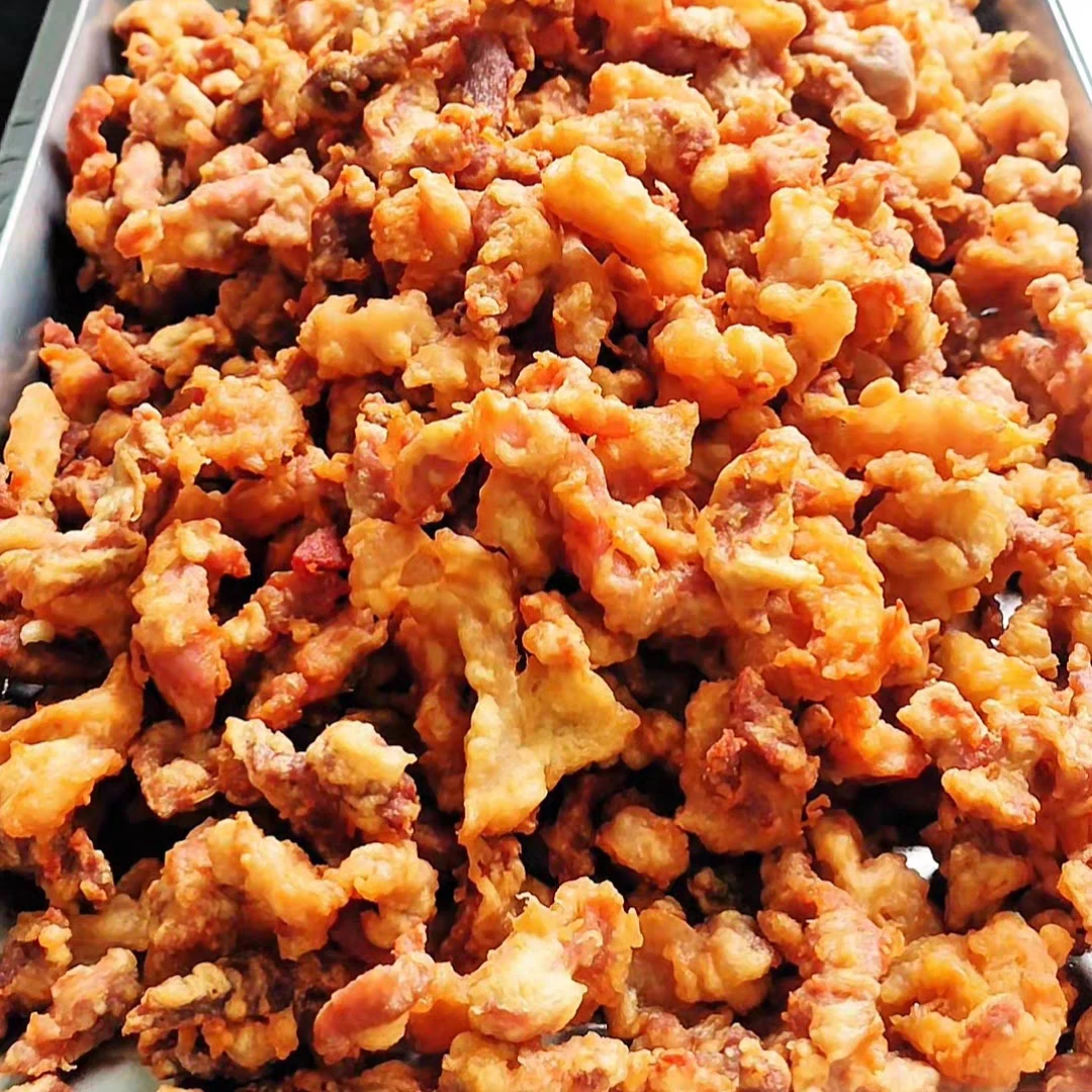 小酥肉河南信阳新县海燕特产农村本地散养黑猪肉自炸小酥肉滑肉