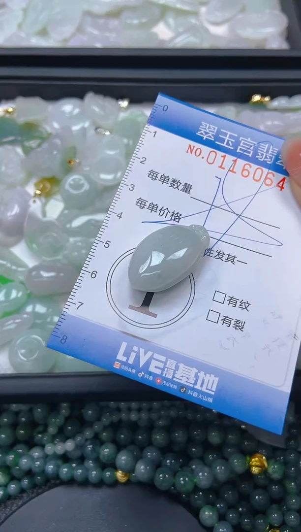 翡翠未镶嵌颈饰闪购0116064