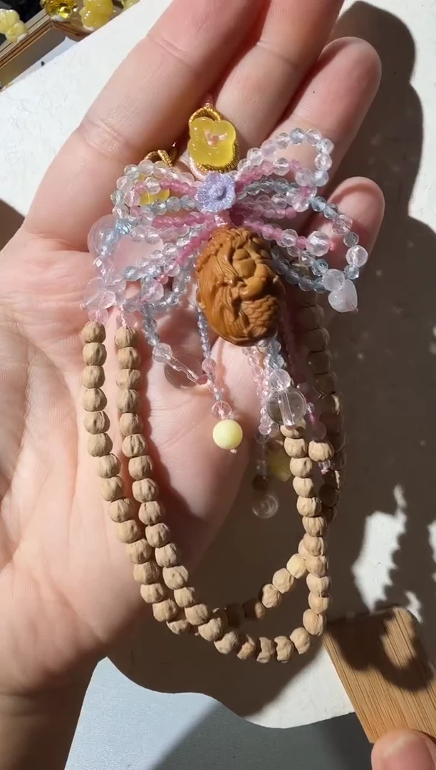 手链琥珀未镶嵌琥珀水晶手机挂