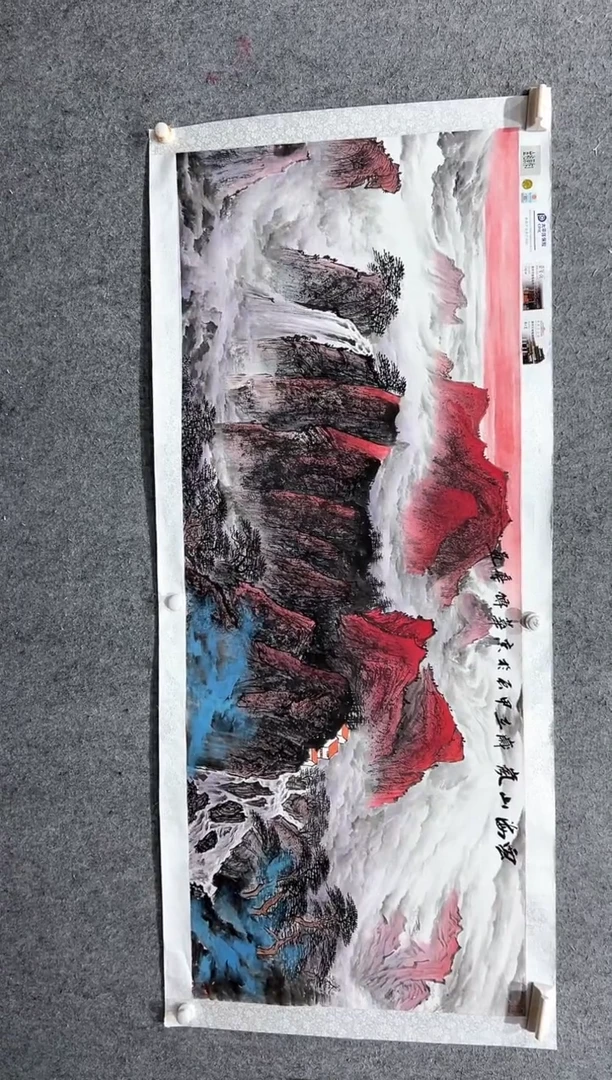 国画张传亭老师的作品3