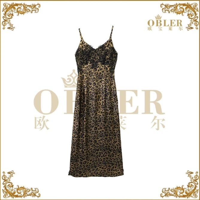 【大蕾专享】OBLE2025新款百搭吊带裙305-25166