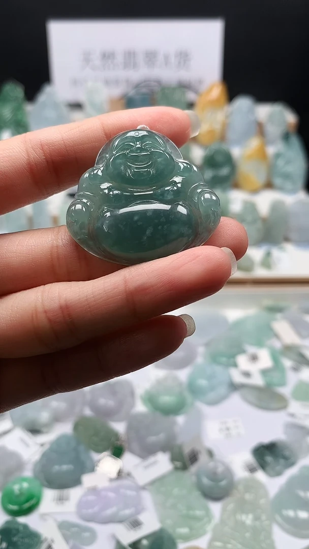 吊坠(不含链)未镶嵌翡翠84佛公