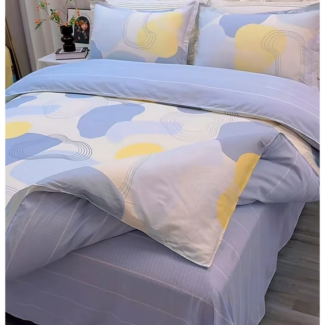 2025新款全棉床笠四件套