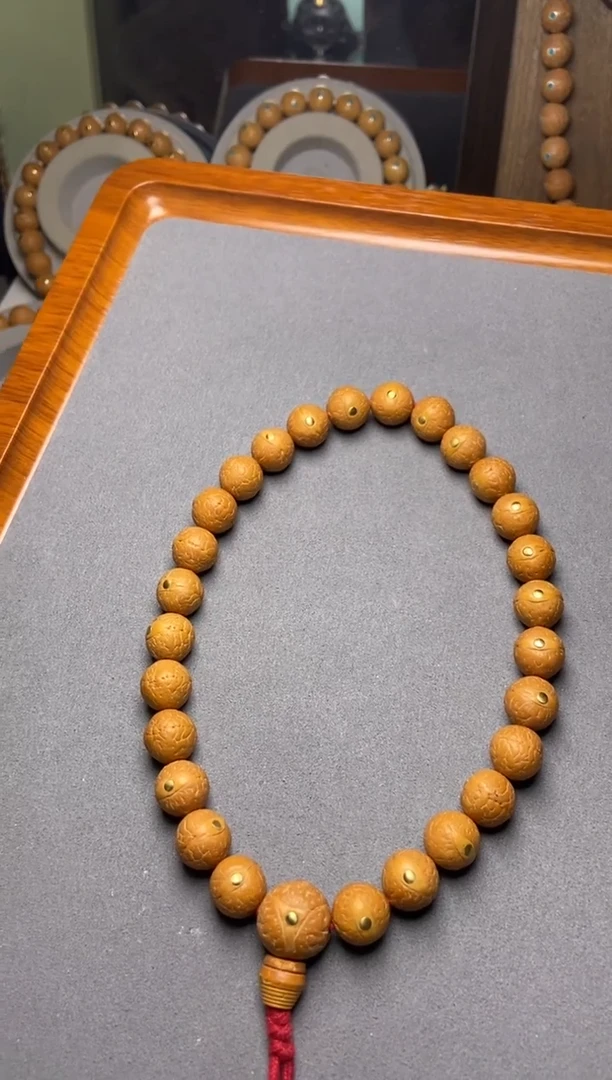 吊坠凤眼菩提12凤眼铜钉手持