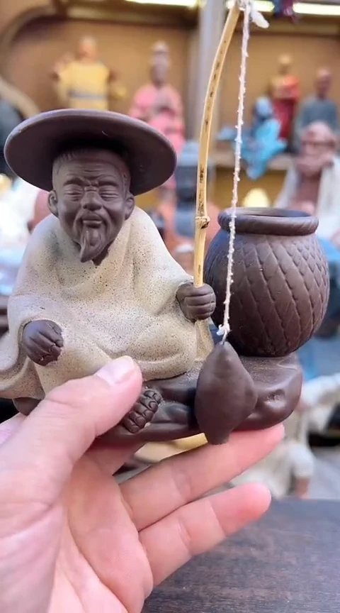 紫砂茶宠器闵茶宠摆件