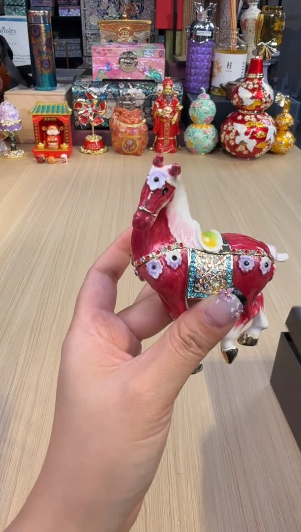 91七宝粉色胭脂马