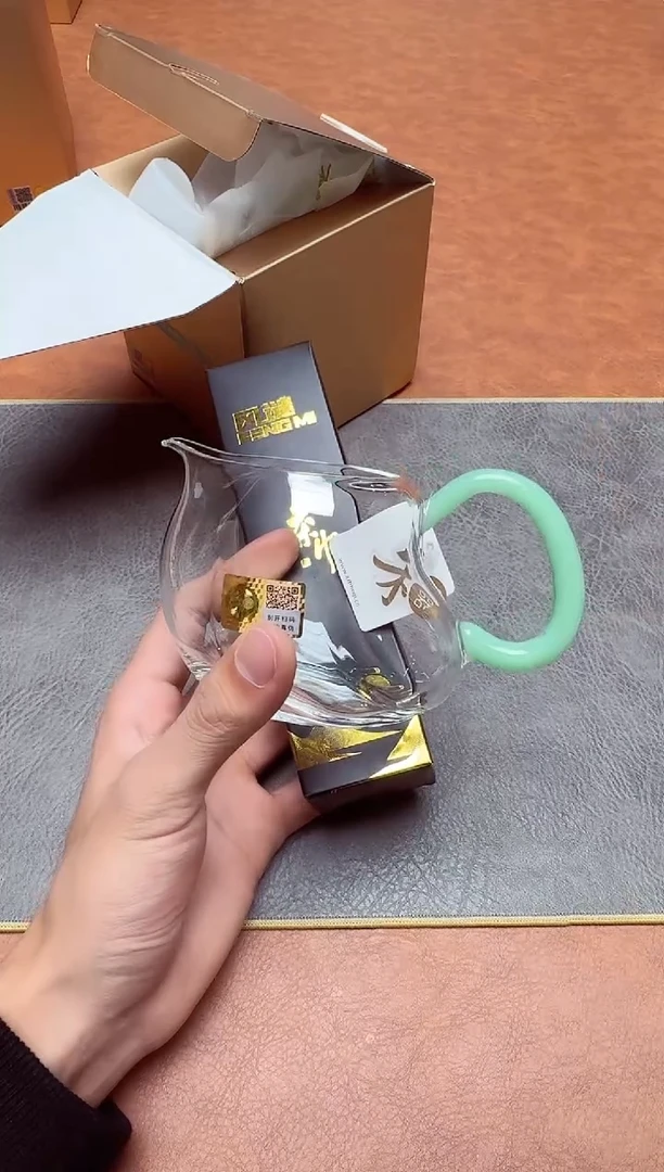 【闪购商品】禾器#望苏茶海浅玉+风谜茶巾