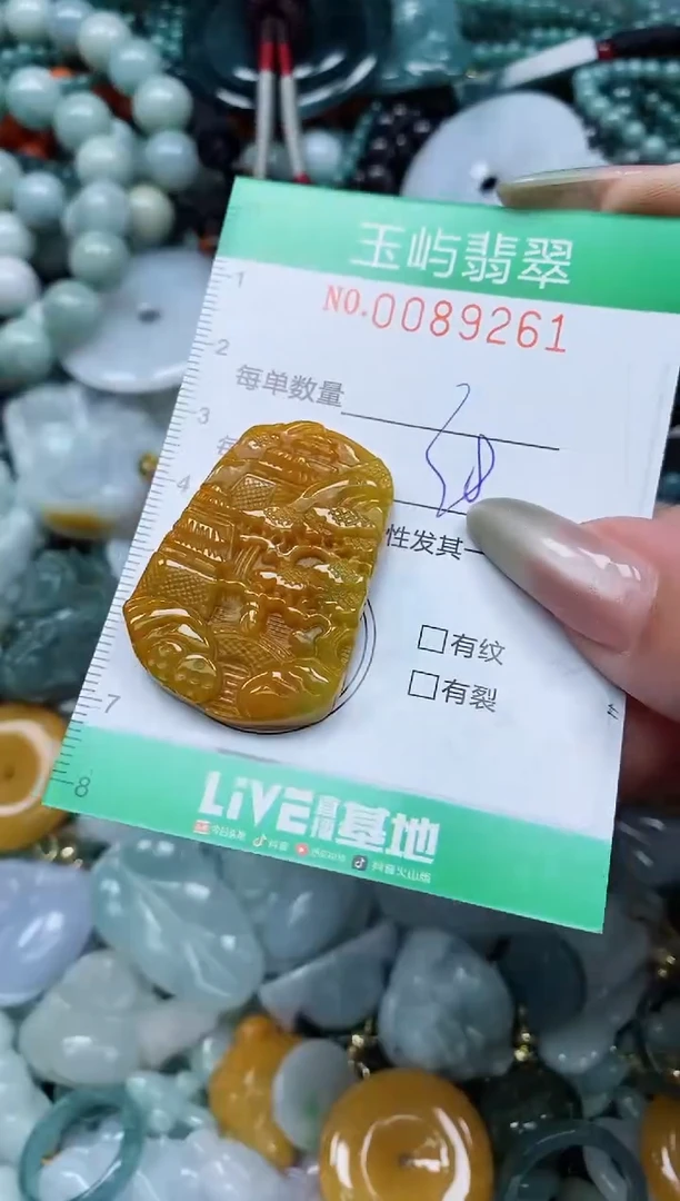 【闪购商品】翡翠颈饰未镶嵌闪购0089261