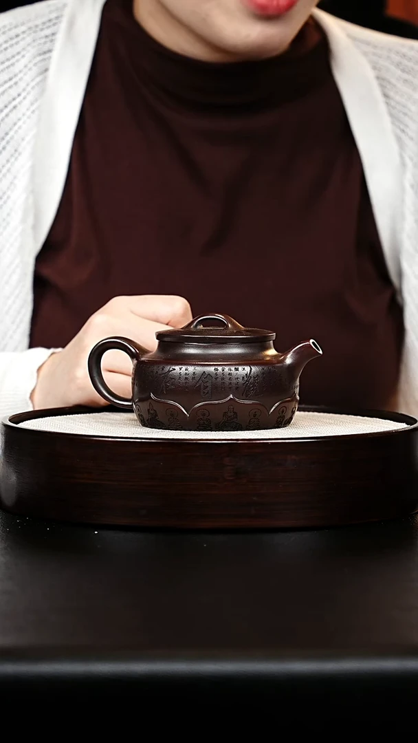 茶壶紫砂汉瓦壶
