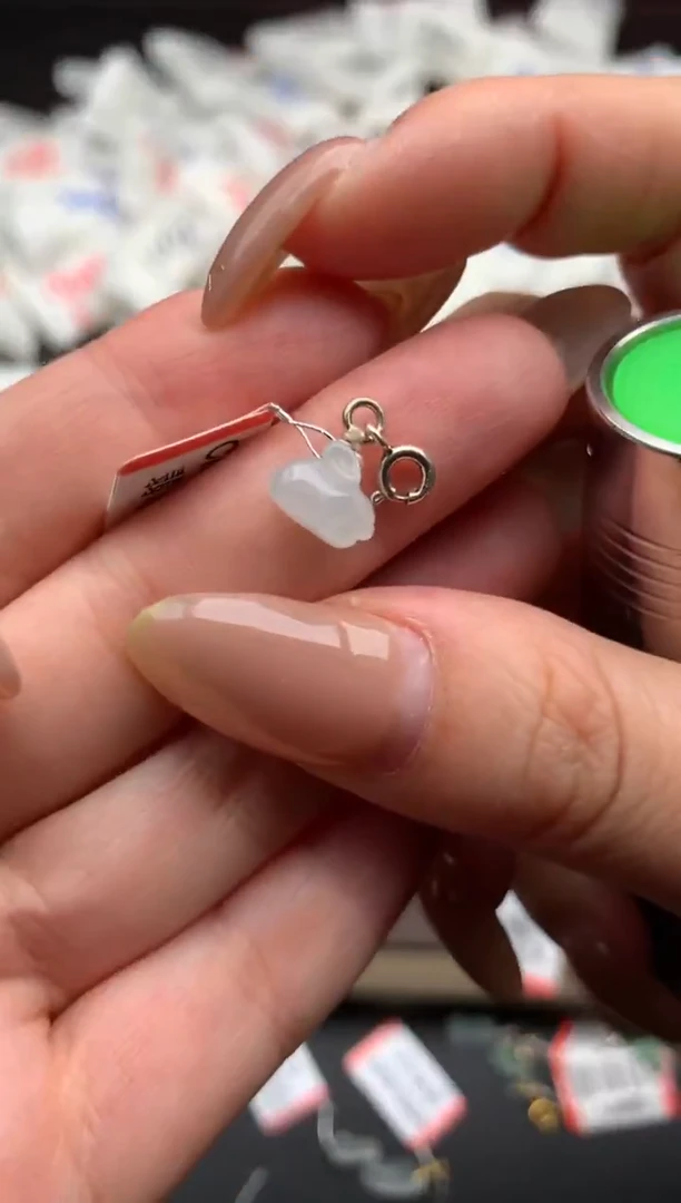 【闪购商品】翡翠挂件银S925镶嵌一