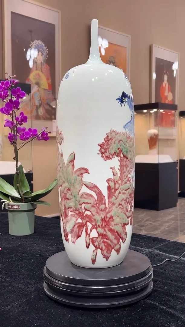 其他瓷崔景哲-瓷器-B大-鸿运当头