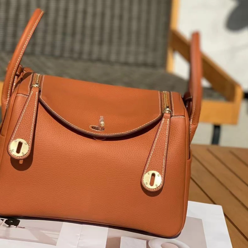 【TY】XKY-6804-棕色休闲肩包欧美时尚女士小包包洋气夏季斜挎