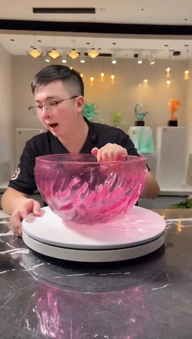 摆件巴比特美学 翠羽明珠聚宝盆