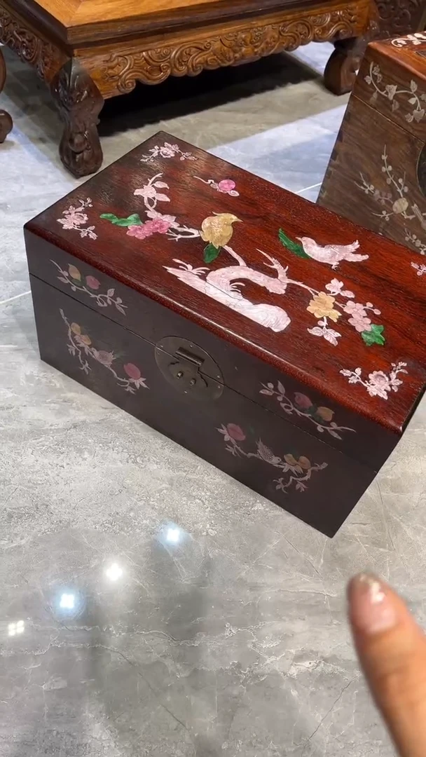 木喜鹊登梅收纳箱