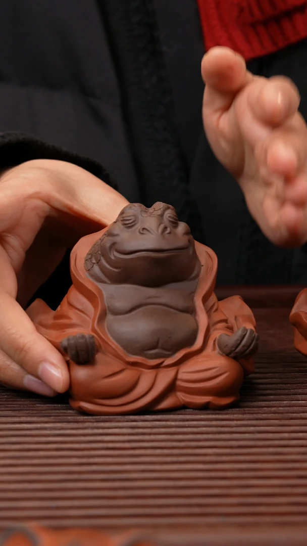 【闪购商品】紫砂茶宠蟾仙（拿得起）