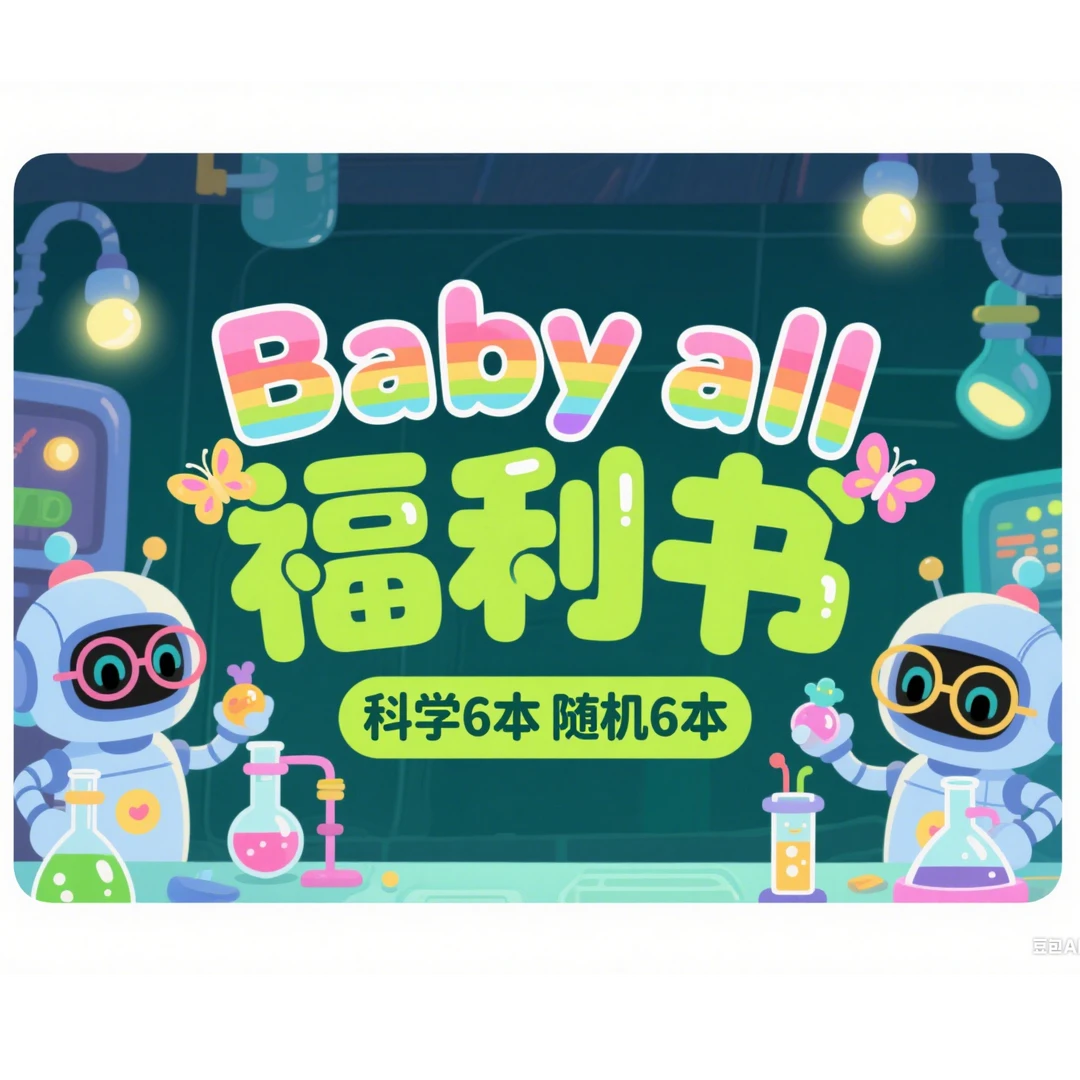 【盖世童书】福利品-科学6本体验（若之前已购买，会重复，介意慎拍 ）