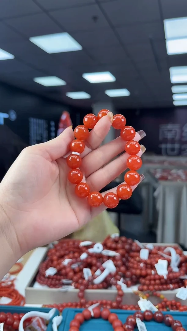 未镶嵌珠串南红玛瑙多样发其一/14HS9992273
