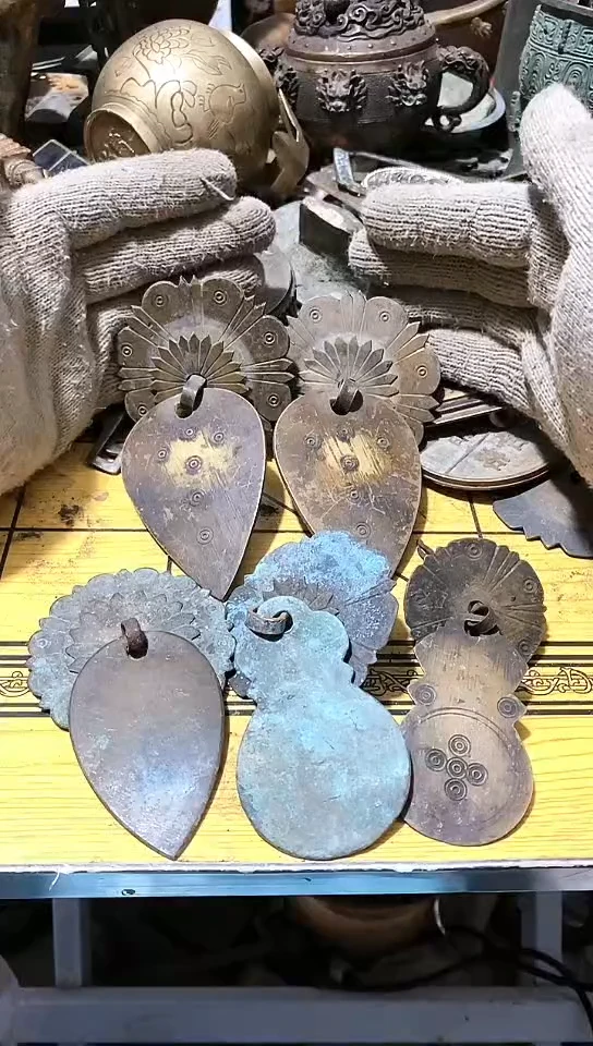 最***春金属工艺品二手旧货默认瑕疵