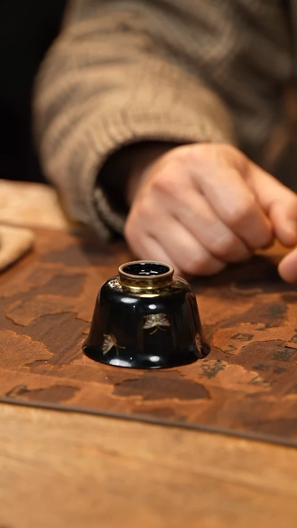 【闪购商品】【有茶器】措金银主人杯