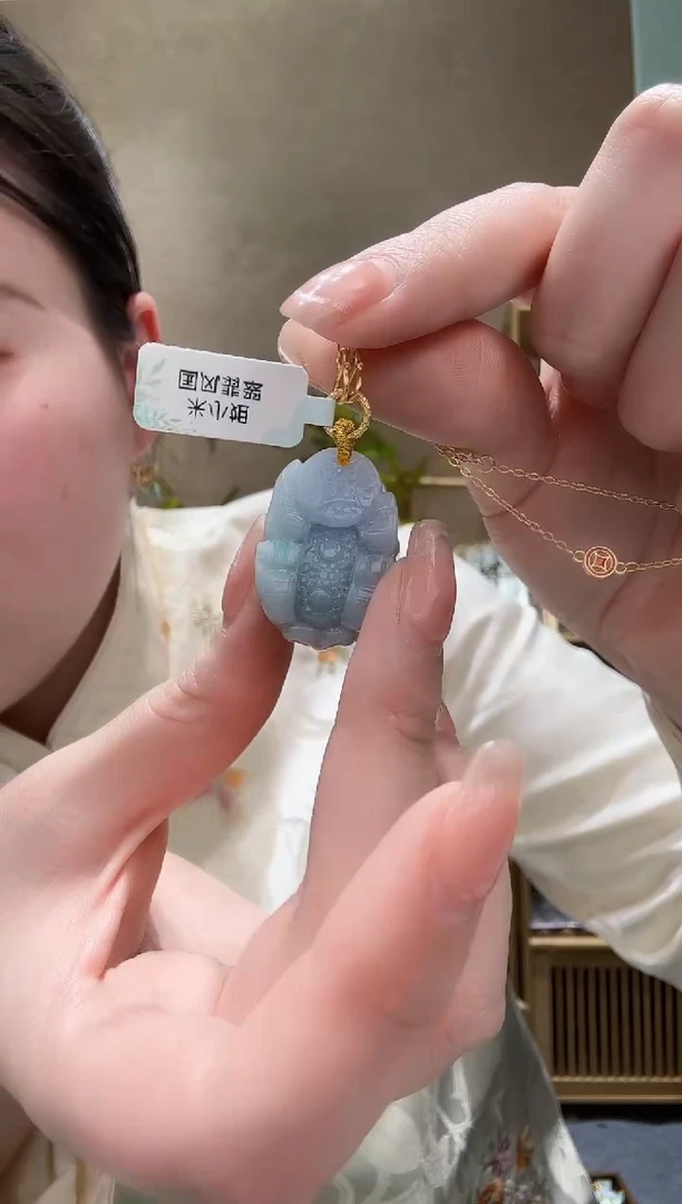 【闪购商品】翡翠颈饰未镶嵌吊坠