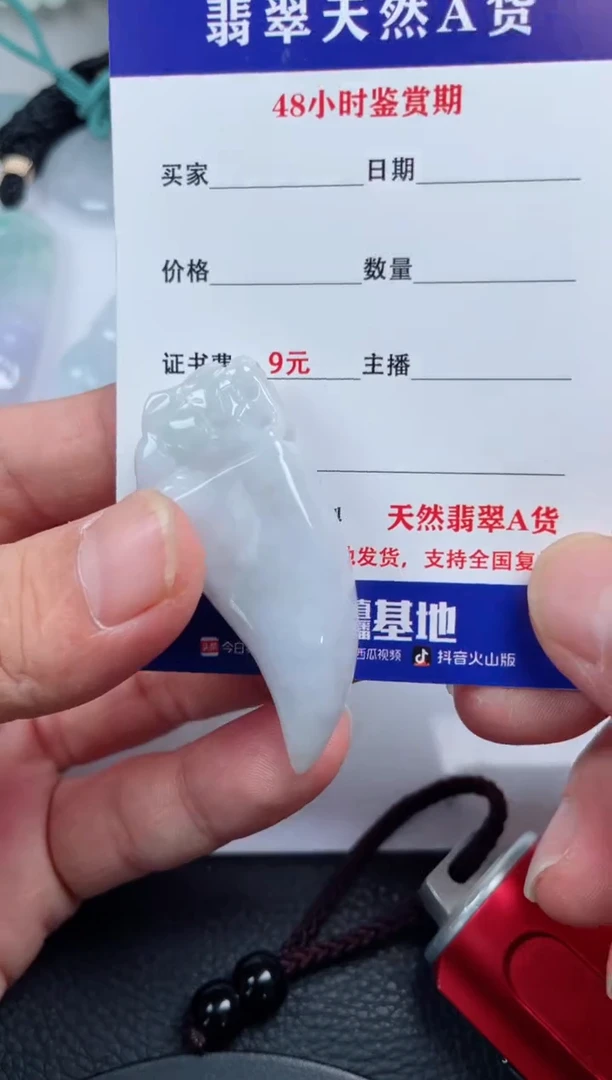 翡翠未镶嵌颈饰