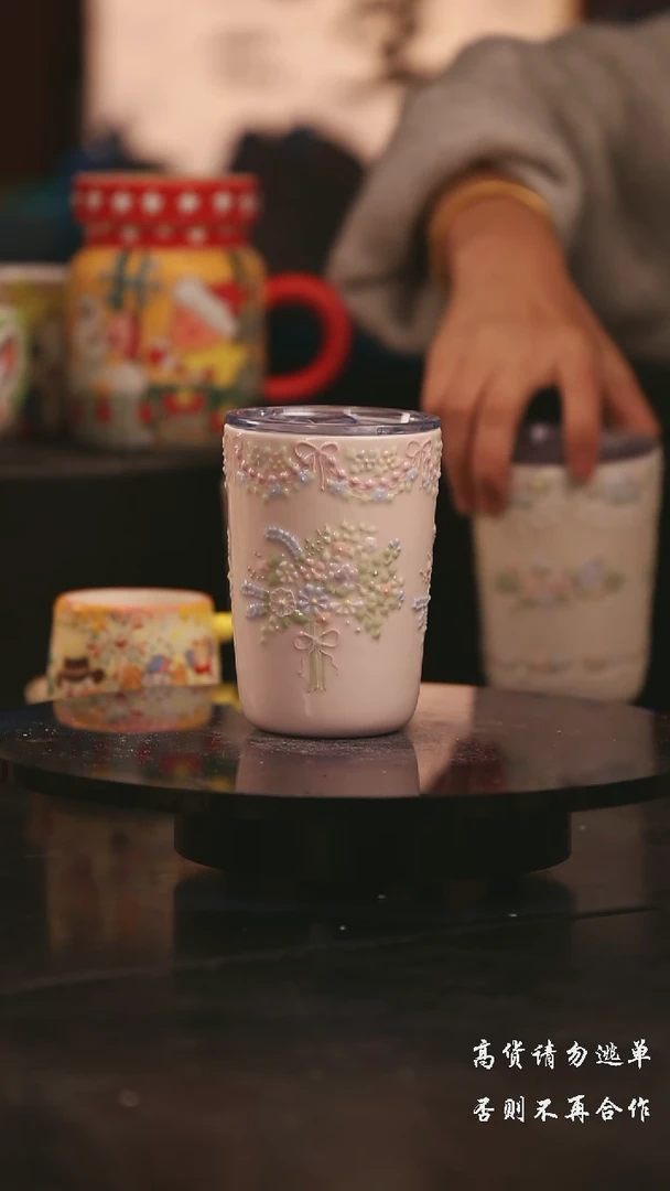 陶瓷景德镇可爱设计师款陶瓷