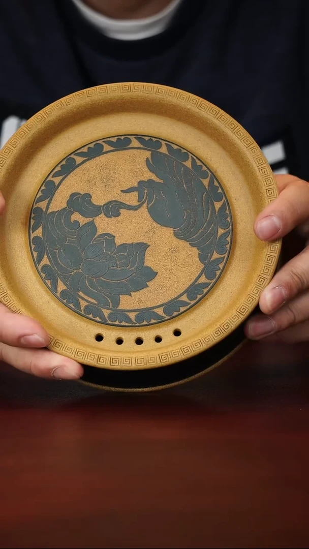 凌*原矿高端紫砂--壶承