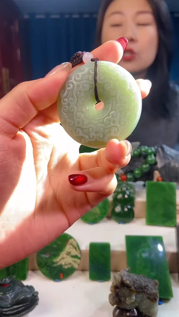 【闪购商品】和田玉挂件未镶嵌1