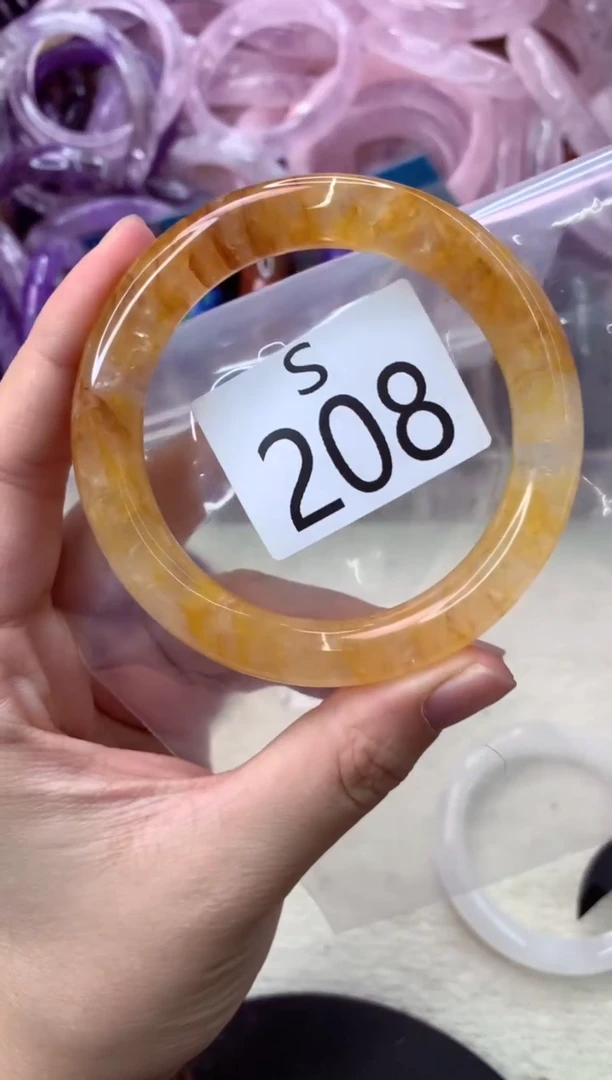 未镶嵌手镯水晶S208-56