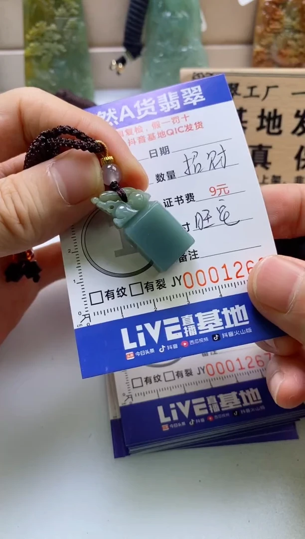 颈饰未镶嵌翡翠