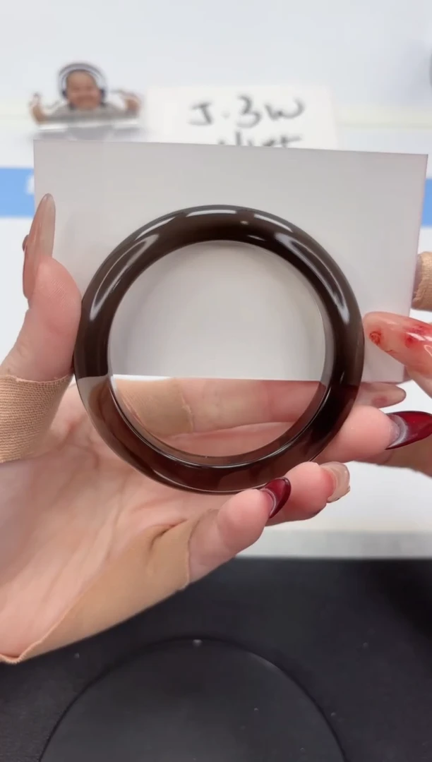 【闪购商品】黑曜岩手镯未镶嵌A119-57.6