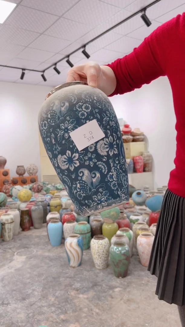 【闪购商品】瓶陶瓷花瓶 无花 微瑕zd374