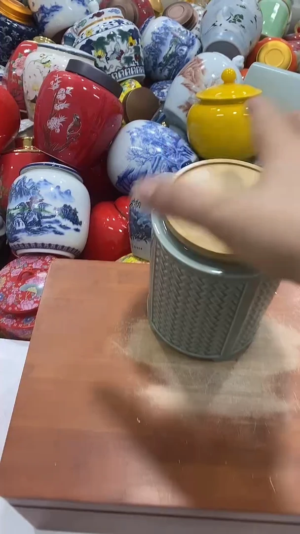 摆件茶叶罐密封罐储存罐