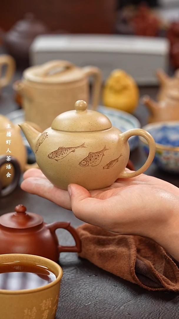 茶壶紫砂小***胖宜兴原矿高端紫砂