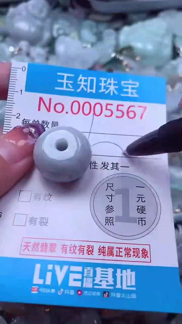 翡翠未镶嵌吊坠(不含链)5567