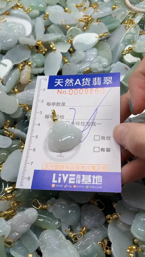 未镶嵌挂件翡翠纯天然a货翡翠