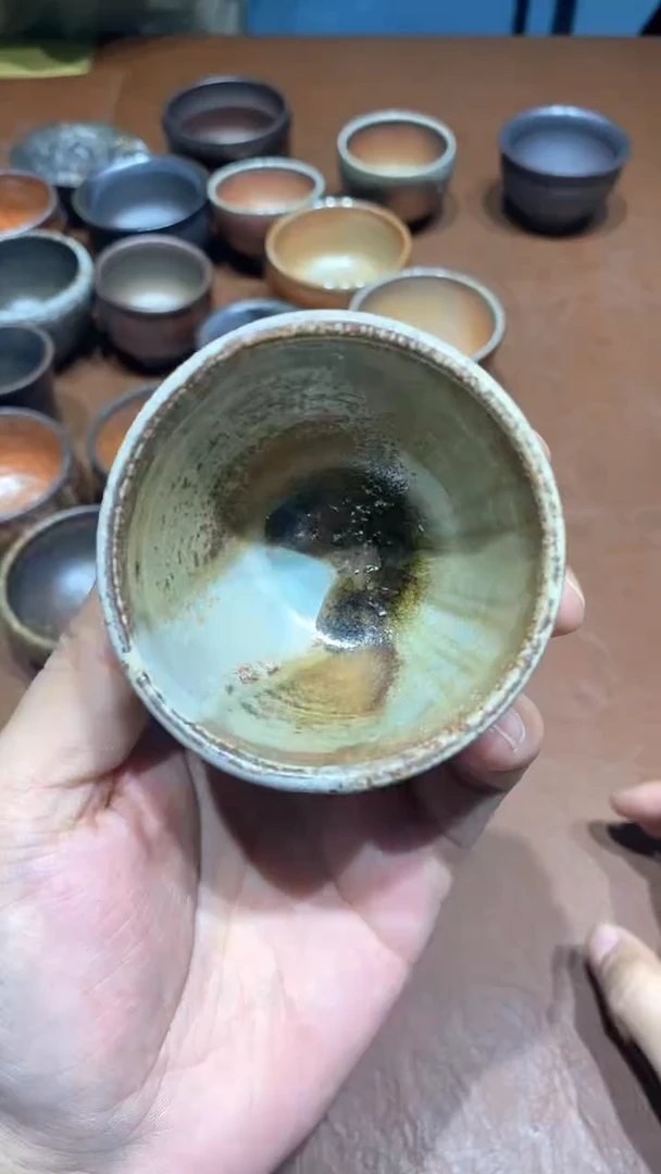 陶瓷奢瓷/瑞寅柴烧茶器（杯子）1707 微瑕