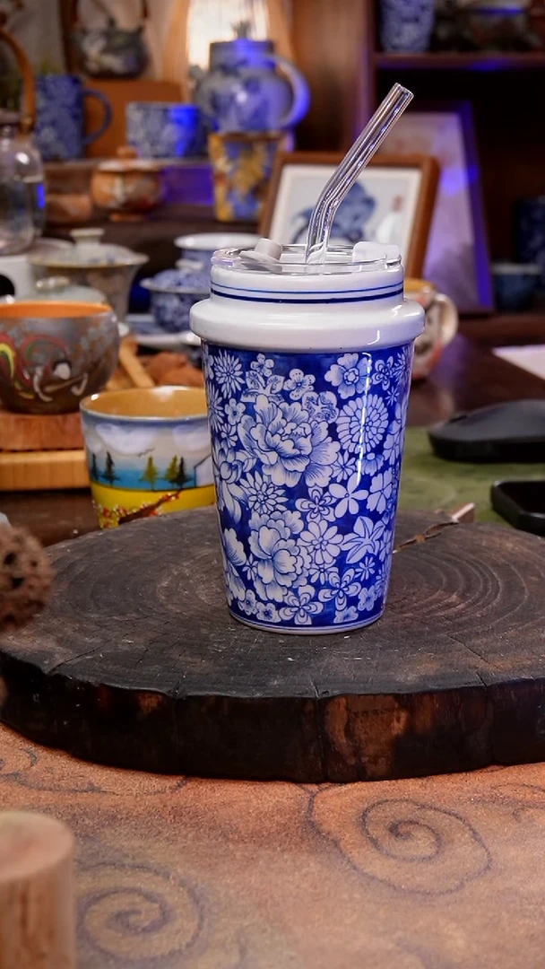 杯子万花手工手绘手工手绘