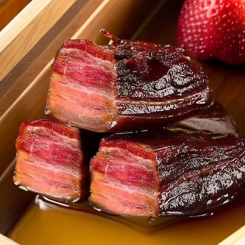 农家腊肉【拍二斤送三斤(共5斤)柴火烟熏腊肉正宗特产-二十二.呸