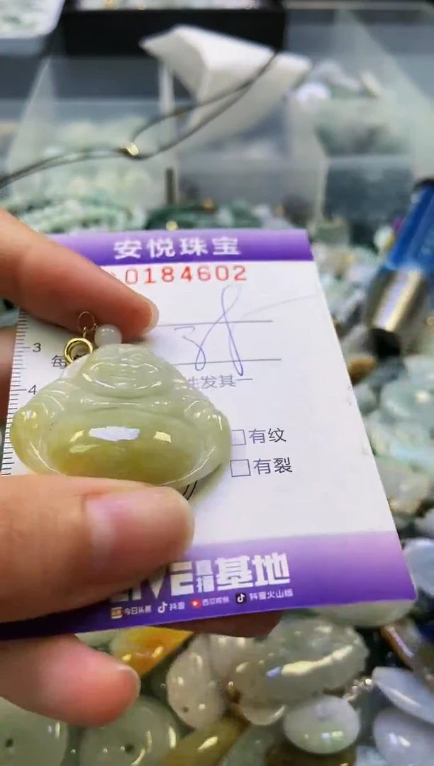 翡翠未镶嵌颈饰闪购0184602