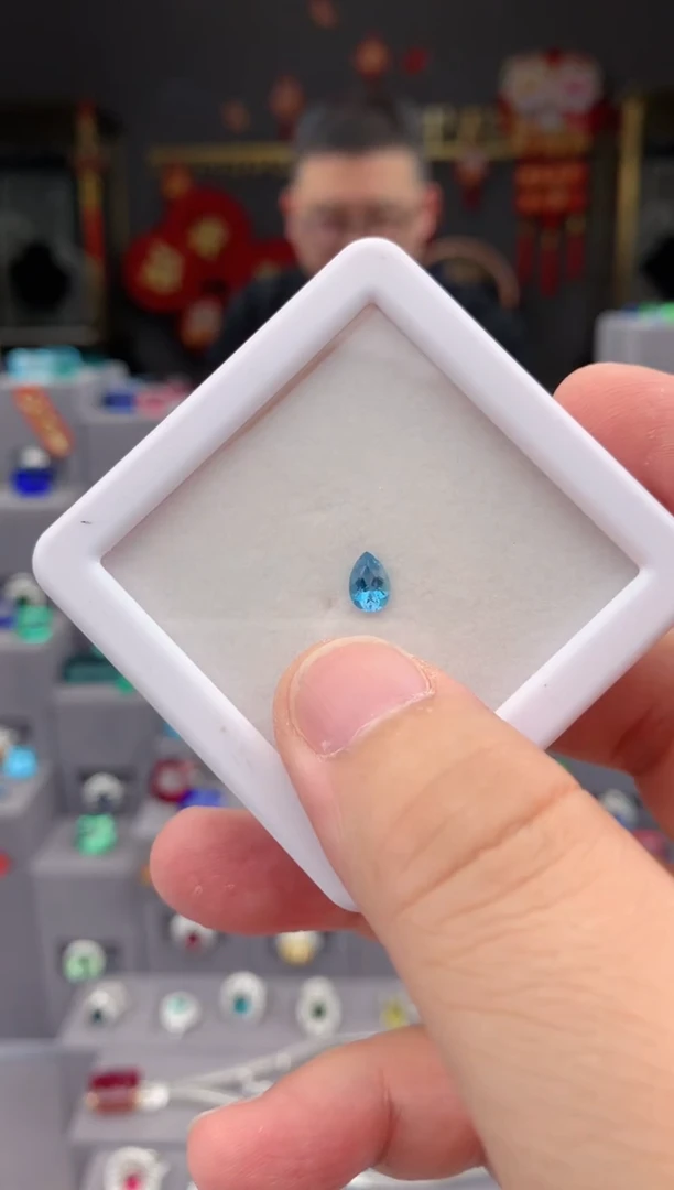 【闪购商品】海蓝宝石裸石未镶嵌40分海蓝宝石