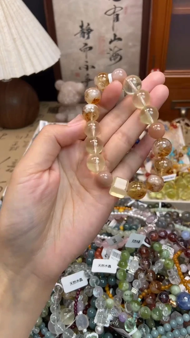 未镶嵌手链黄晶154