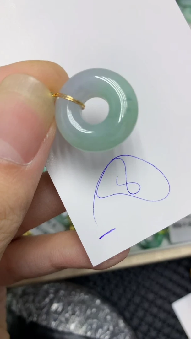 颈饰未镶嵌翡翠缅甸A货翡翠