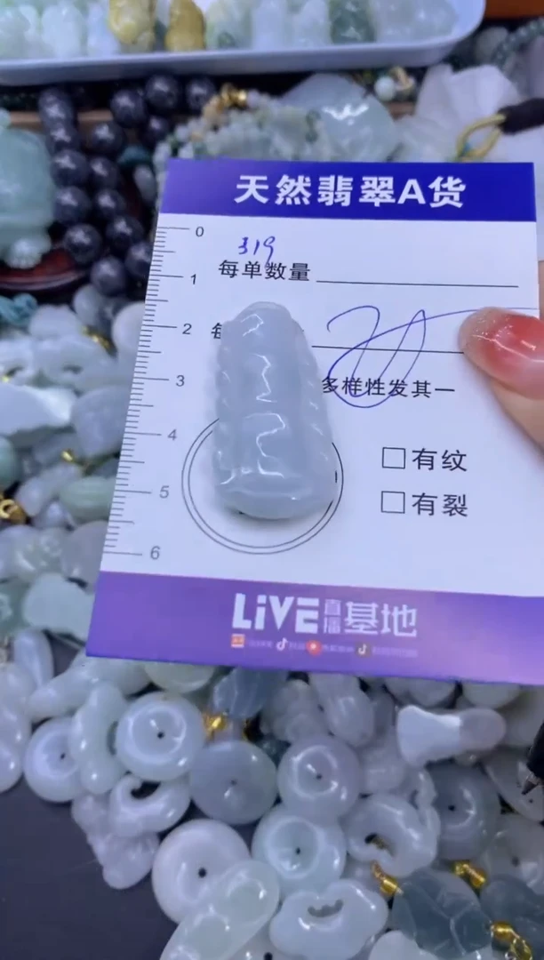 颈饰未镶嵌翡翠天然翡翠A货批量多样性发一件