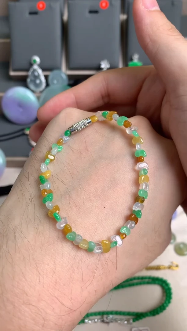 未镶嵌手链翡翠裸玉