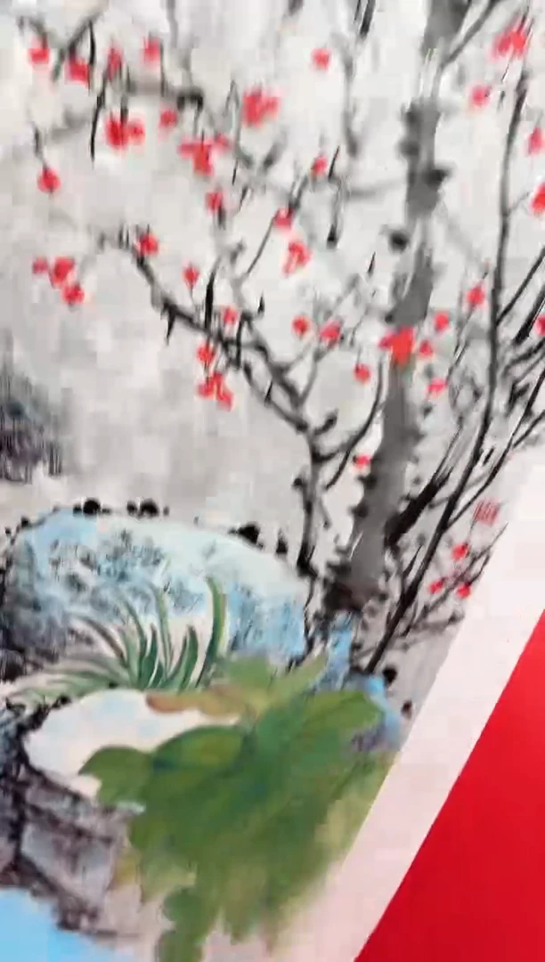 【闪购商品】国画国画道一老师亲笔绘画作品D92