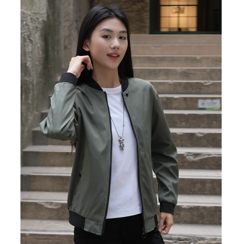 2025春秋新款立领夹克男士潮流上衣帅气百搭青少年学生休闲外套男