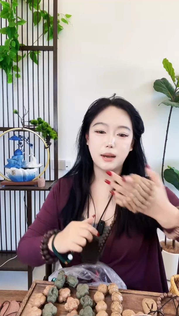 泥塑禅悦香方手串一个