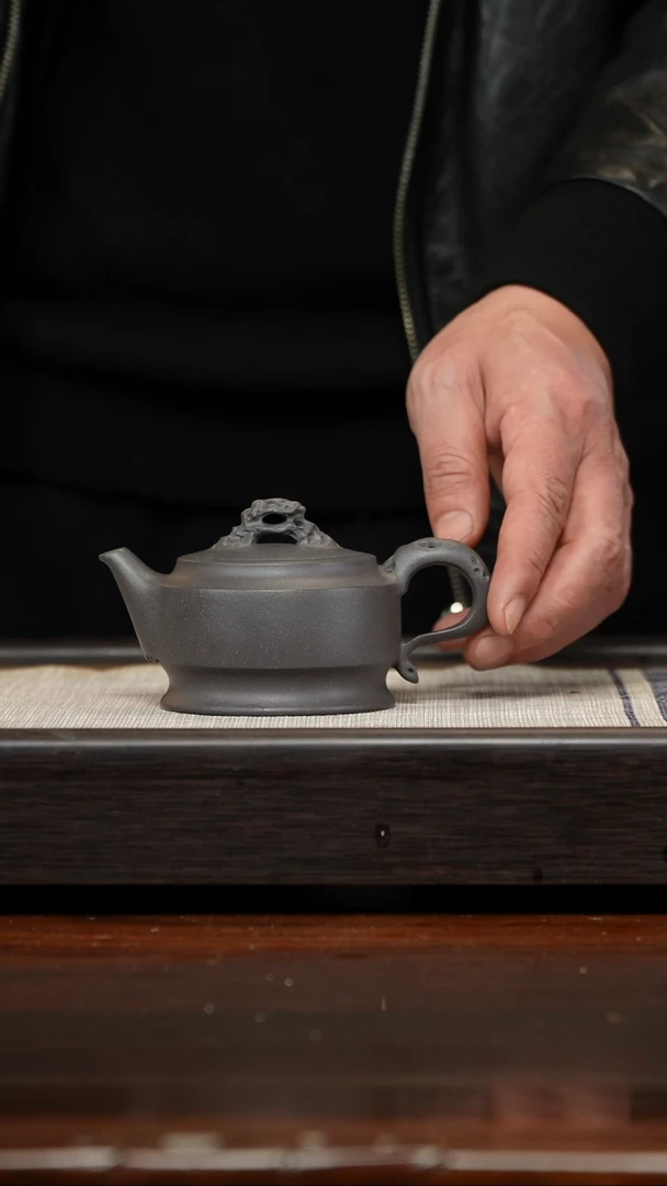 【闪购商品】紫砂茶壶天青磐石（监制）