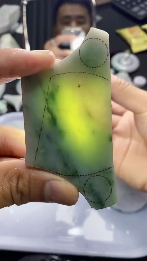 裸石翡翠天然缅甸A货【海】13